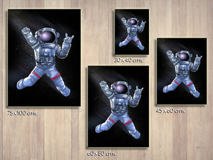 Cuadro yo soy un astronauta Lienzo Canvas