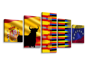 España, Venezuela, Toro y Banderas