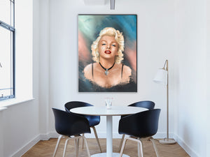 Cuadro Marilyn Monroe en Lienzo Canvas