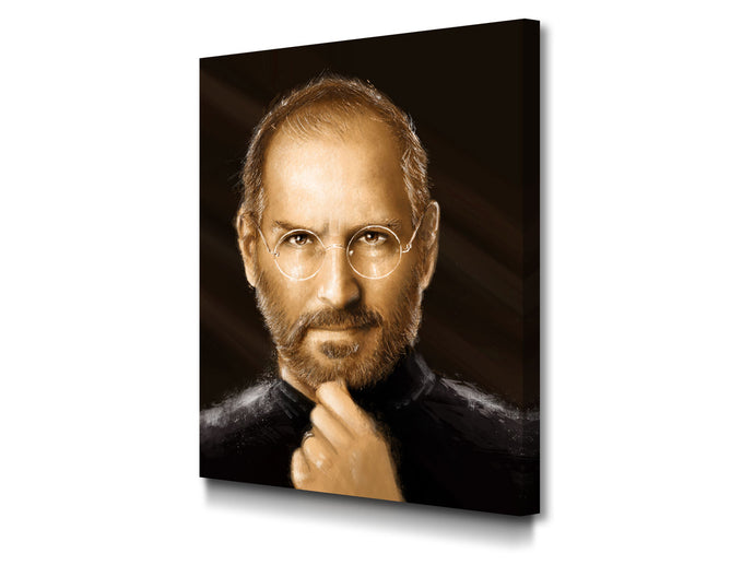 Cuadro Steve Jobs en Lienzo Canvas decorativo moderno
