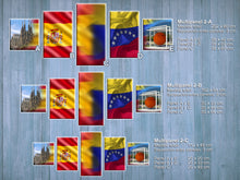 Barcelona España con Venezuela y la Esfera de Soto