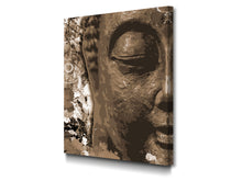 Cuadro Buda Sepia en Lienzo Canvas